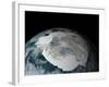Frozen Continent of Antarctica and its Surrounding Sea Ice-Stocktrek Images-Framed Photographic Print
