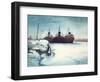 Frozen Dock-Bruce Nawrocke-Framed Photographic Print