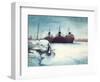 Frozen Dock-Bruce Nawrocke-Framed Photographic Print