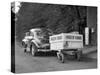 Frozen Food Trailer in Chicago, Ca. 1940.-Kirn Vintage Stock-Stretched Canvas