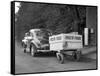 Frozen Food Trailer in Chicago, Ca. 1940.-Kirn Vintage Stock-Framed Stretched Canvas