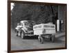 Frozen Food Trailer in Chicago, Ca. 1940.-Kirn Vintage Stock-Framed Photographic Print