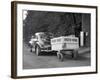 Frozen Food Trailer in Chicago, Ca. 1940.-Kirn Vintage Stock-Framed Photographic Print