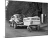 Frozen Food Trailer in Chicago, Ca. 1940.-Kirn Vintage Stock-Mounted Photographic Print