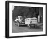 Frozen Food Trailer in Chicago, Ca. 1940.-Kirn Vintage Stock-Framed Photographic Print