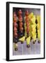 Frozen Fruit for Sale in the Winter, Central Shopping Street, Harbin, Heilongjiang Province, China-Gavin Hellier-Framed Photographic Print