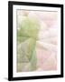 Frozen Geometry Blush and Green-Dominique Vari-Framed Art Print