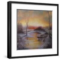 Frozen Gold 2012-Lee Campbell-Framed Giclee Print