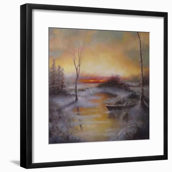 Frozen Gold 2012-Lee Campbell-Framed Giclee Print