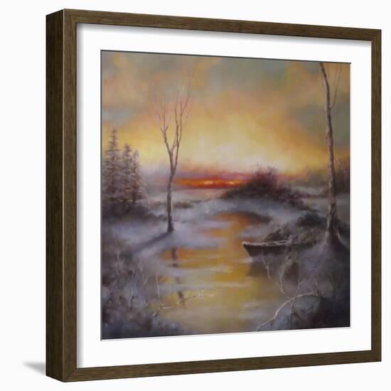 Frozen Gold 2012-Lee Campbell-Framed Giclee Print