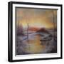 Frozen Gold 2012-Lee Campbell-Framed Giclee Print