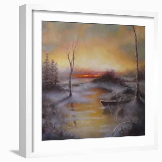 Frozen Gold 2012-Lee Campbell-Framed Giclee Print