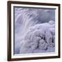 Frozen Gullfoss Waterfall-null-Framed Photographic Print