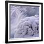 Frozen Gullfoss Waterfall-null-Framed Photographic Print