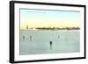 Frozen Harbor, Marblehead, Mass.-null-Framed Art Print