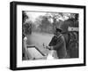 Frozen Horse Trough-null-Framed Photographic Print