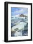 Frozen Icebergs in the Frozen Waters of Fjallsarlon Glacier Lagoon, South East Iceland, Iceland-Neale Clark-Framed Photographic Print