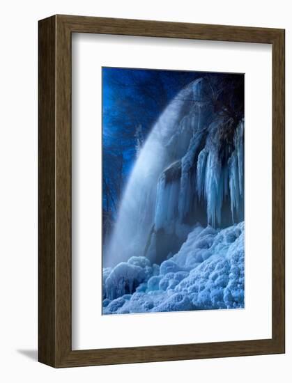 Frozen in the Moonlight-null-Framed Art Print