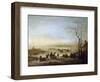 Frozen Lake, 1648-Isaac Van Ostade-Framed Giclee Print