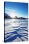 Frozen lake, Abisko National Park, Sweden, Scandinavia, Europe-Christian Kober-Stretched Canvas