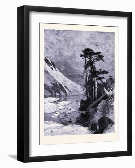 Frozen Lake Fort Seen from James Peak United States of America-null-Framed Giclee Print