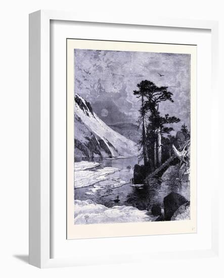 Frozen Lake Fort Seen from James Peak United States of America-null-Framed Giclee Print