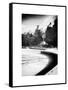 Frozen Lake in Central Park Snow-Philippe Hugonnard-Framed Stretched Canvas