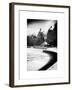 Frozen Lake in Central Park Snow-Philippe Hugonnard-Framed Art Print