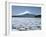 Frozen Lake, Lake Yamanaka, Mount Fuji, Honshu, Japan-null-Framed Premium Photographic Print