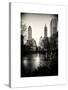 Frozen Lake "The Pond" in Central Park with 5th Avenue Buildings-Philippe Hugonnard-Stretched Canvas