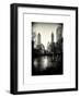 Frozen Lake "The Pond" in Central Park with 5th Avenue Buildings-Philippe Hugonnard-Framed Art Print
