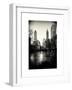 Frozen Lake "The Pond" in Central Park with 5th Avenue Buildings-Philippe Hugonnard-Framed Art Print