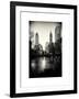 Frozen Lake "The Pond" in Central Park with 5th Avenue Buildings-Philippe Hugonnard-Framed Art Print