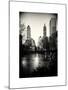 Frozen Lake "The Pond" in Central Park with 5th Avenue Buildings-Philippe Hugonnard-Mounted Art Print