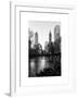 Frozen Lake "The Pond" in Central Park with 5th Avenue Buildings-Philippe Hugonnard-Framed Art Print