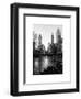 Frozen Lake "The Pond" in Central Park with 5th Avenue Buildings-Philippe Hugonnard-Framed Art Print