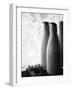 Frozen Milk Bottles-null-Framed Photographic Print