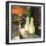 "Frozen Milk," January 8, 1944-Stevan Dohanos-Framed Giclee Print