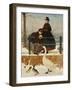 Frozen Out, 1866-George Dunlop Leslie-Framed Giclee Print