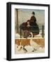 Frozen Out, 1866-George Dunlop Leslie-Framed Giclee Print