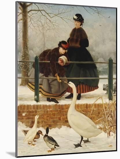 Frozen Out, 1866-George Dunlop Leslie-Mounted Giclee Print