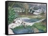 Frozen Ponds-John Northcote Nash-Framed Stretched Canvas