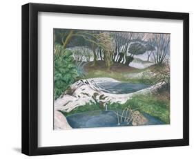 Frozen Ponds-John Northcote Nash-Framed Giclee Print