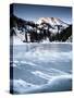 Frozen Red Pine Lake, Utah-Lindsay Daniels-Stretched Canvas