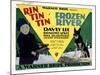 Frozen River, Davey Lee, Rin Tin Tin, 1929-null-Mounted Art Print