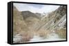 Frozen River in Rumbak Valley, Hemis National Park, Ladakh, India, Asia-Peter Barritt-Framed Stretched Canvas