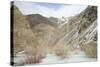 Frozen River in Rumbak Valley, Hemis National Park, Ladakh, India, Asia-Peter Barritt-Stretched Canvas