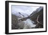 Frozen River, Rumbak Valley, Hemis National Park, Ladakh, India, Asia-Peter Barritt-Framed Photographic Print