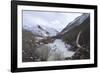 Frozen River, Rumbak Valley, Hemis National Park, Ladakh, India, Asia-Peter Barritt-Framed Photographic Print