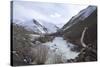 Frozen River, Rumbak Valley, Hemis National Park, Ladakh, India, Asia-Peter Barritt-Stretched Canvas